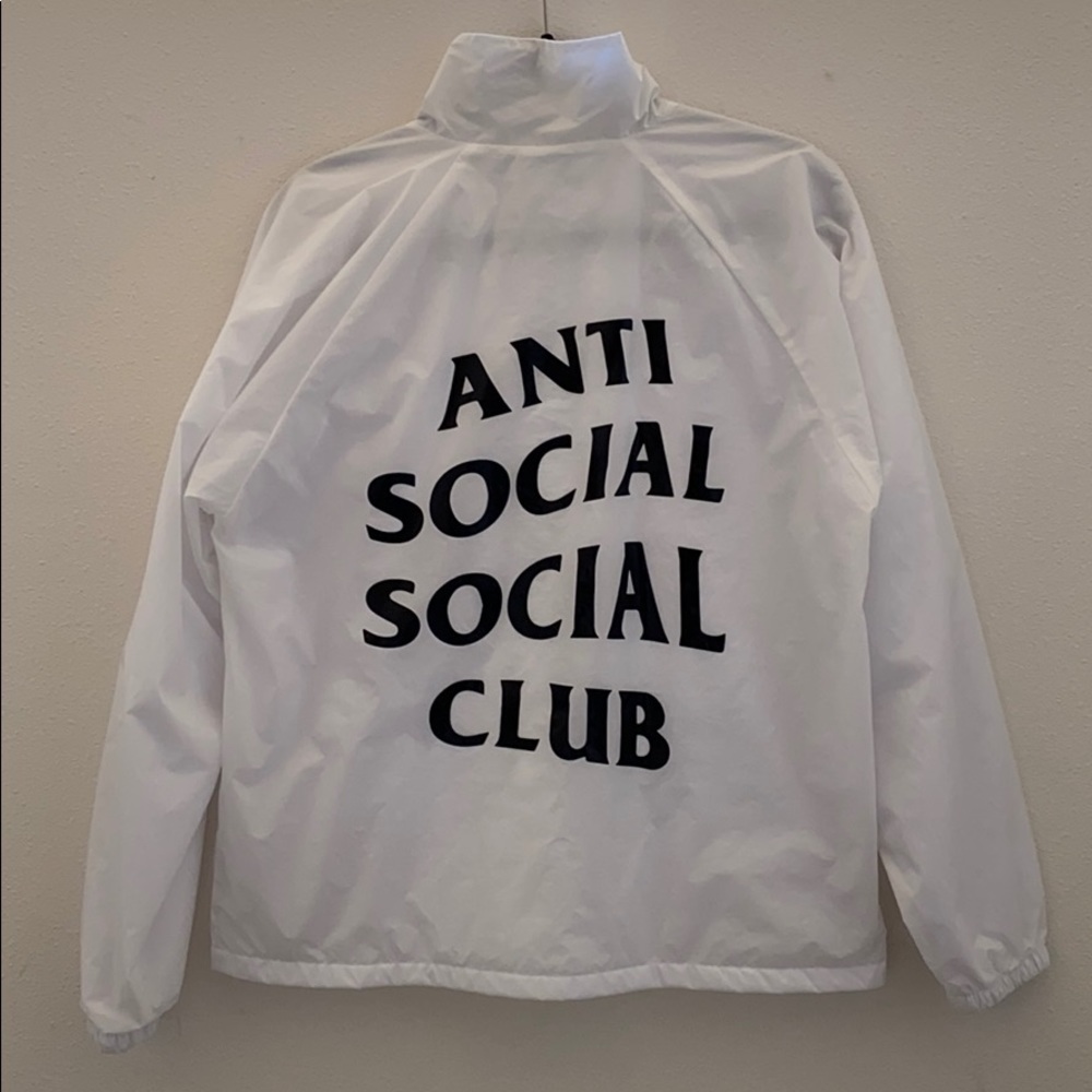 Authentic Anti Social Social club coach jacket